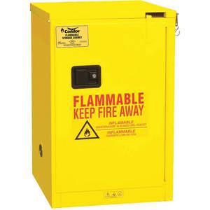 CONDOR 45AE83 Flammable Liquid Safety Cabinet 23-3/8 Inch | AH9VGA