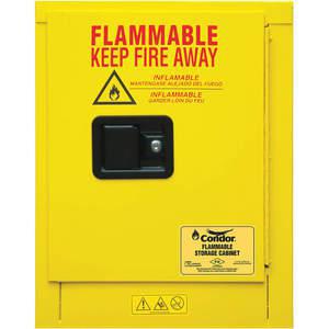 CONDOR 45AE90 Flammable Liquid Safety Cabinet 4 gal. | AH9VGH