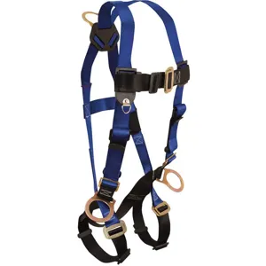 CONDOR 45J278 Full Body Harness x L/2 Xl 425 Lb. Black/black | AD6HFX