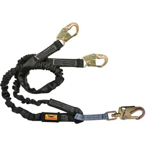 CONDOR 45J291 Lanyard 2 Leg Polyester Black | AG6RDU