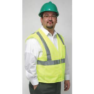 CONDOR 4CWA2 Flame Resistant Tear Away Vest 3xl Lime | AD6ZYE