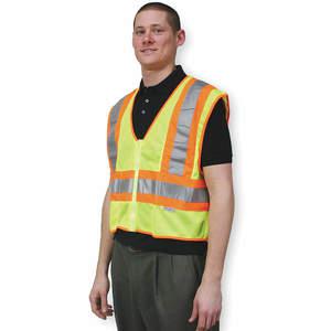 CONDOR 4CWC6 Flame Resistant Hi Visibility Vest Class 2 4xl Lime | AD6ZYN