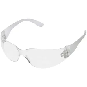 CONDOR 4EY97 Safety Glasses Clear Uncoated | AD7KQC