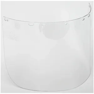 CONDOR 4EZD2 Faceshield Visor Polycarbonate Clear 8 x 16in | AD7KUG