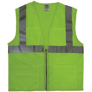 CONDOR 4GJP6 Cool Dry Hi Visibility Vest Class 2 4xl Lime | AD7UFH