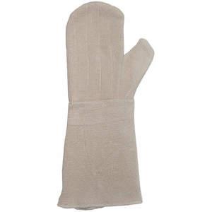 CONDOR 4JD74 Heat Resistant Mittens White L Terry Cloth - 1 Pair | AD8DMJ