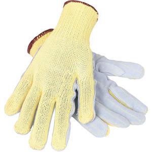 CONDOR 4JF38 Cut Resistant Gloves Gray/yellow L Pr | AD8DUX