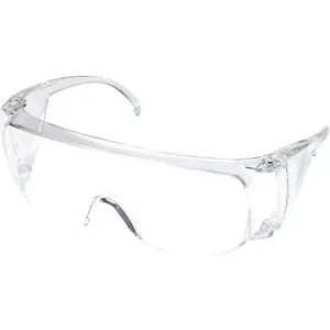 CONDOR 4JND4 Safety Glasses Clear Uncoated | AD8ETN