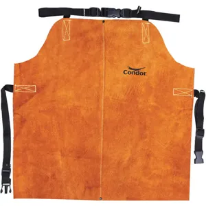 CONDOR 4KXH2 Welding Waist Apron Leather 24 x 24 In | AD8LXC