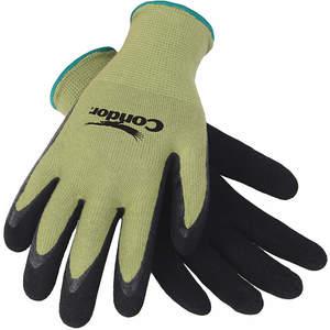CONDOR 4NMP2 Coated Gloves L Black/green Pr | AD8YTA