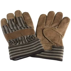 CONDOR 4TJZ1 Leather Palm Gloves Pig Grain Tan L Pr | AD9LVU