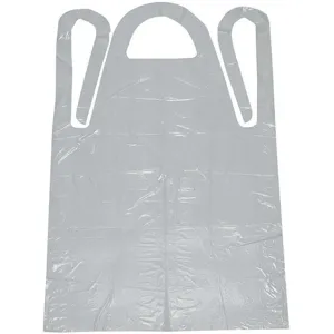 CONDOR 5T315 Disposable Apron White 46 Inch Length - Pack Of 100 | AE6HUT