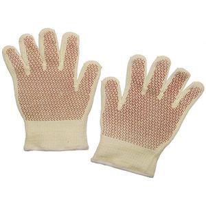 CONDOR 5T942 Hitzebeständige Handschuhe Weiß/Gelb Mit Rost XL - 1 Paar | AE6HZU
