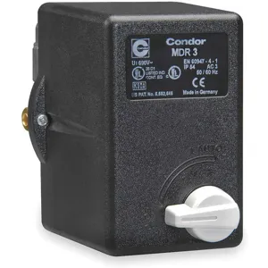 CONDOR 31TE3EXX Pressure Switch 3pst 215/250psi 3/8 Fnpt | AC9DTV 3FWJ3