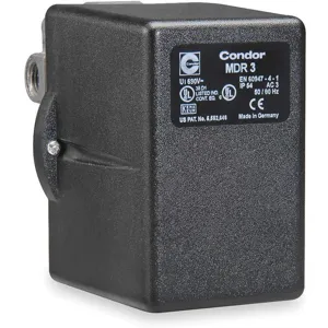 CONDOR 31WGXXXX Pressure Switch 3pst 160/200 Psi | AC9DTP 3FWH7