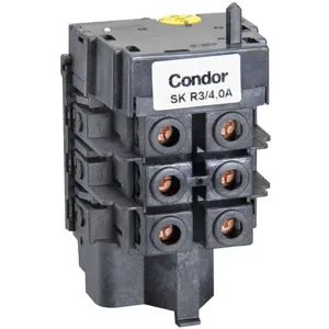 CONDOR SK-R3/4.0 Thermal Overload 2.5 to 4A 3-Phase MDR3 | AA4KUW 12T095