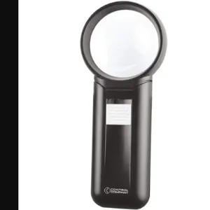 CONTROL COMPANY 3351 Illuminated Dual Magnifier 4x | AC9YAF 3LJK3