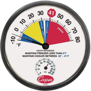 COOPER ATKINS 212-159-8 Freezer And Cooler Analog Hygrometer | AE3YHM 5GUM6