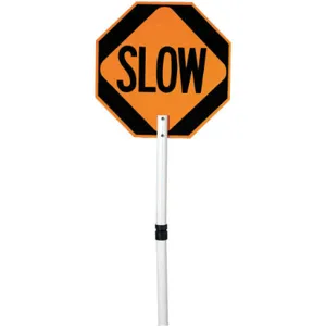 CORONA TOOLS 03-827P Paddle Sign Stop/slow Abs Plastic | AE7TFT 6AFT7