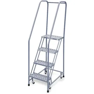 COTTERMAN 1004R1820A2E10B3C1P6 Rolling Ladder Welded Handrail Platform 40 Inch Height | AF2YWJ 6ZEY7