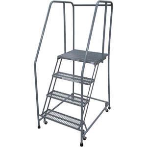 COTTERMAN 1004R2630A6E30B3C1P6 Rolling Ladder Welded Handrail Platform 40 Inch Height | AB6CML 20Z423