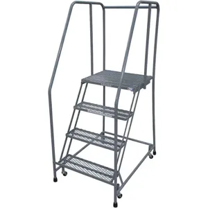 COTTERMAN 1004R2630A3E30B3C1P6 Rolling Ladder Welded Handrail Platform 40 Inch Height | AB6CMK 20Z422