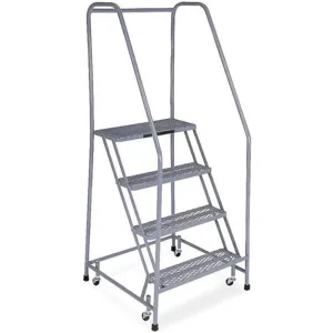 COTTERMAN 1004R2630A6E10B3C1P6 Rolling Ladder Welded Handrail Platform 40 Inch Height | AB3HNW 1TGW4