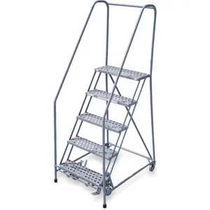 COTTERMAN 1005R2630A6E10B4C1P6 Rolling Ladder Welded Handrail Platform 50 Inch Height | AD2VPX 3UY14