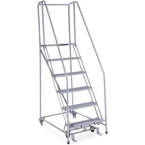 COTTERMAN 1006R2630A3E10B4C1P6 Rolling Ladder Welded Handrail Platform 60 Inch Height | AE2HXU 4XM36