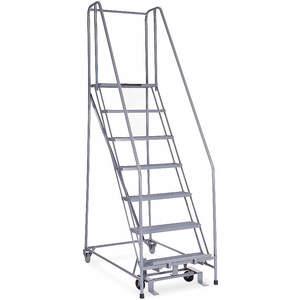 COTTERMAN 1007R2630A1E10B4C1P6 Rolling Ladder Welded Handrail Platform 70 Inch Height | AE2HXV 4XM37