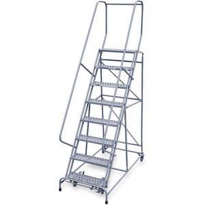 COTTERMAN 1008R2632A2E10B4C1P6 Rolling Ladder Assembled Handrail Platform 80 Inch Height | AF2YUN 6ZEU5