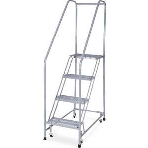 COTTERMAN 1204R1820A6E24B3C1P6 Rolling Ladder Welded Handrail Platform 40 Inch Height | AB6CPV 20Z477
