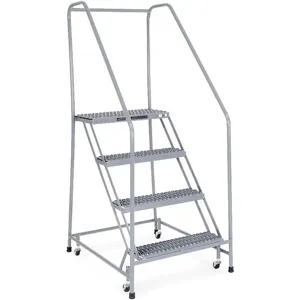 COTTERMAN 1204R2630A3E12B3C1P6 Rolling Ladder Welded Handrail Platform 40 Inch Height | AE2HYJ 4XM54