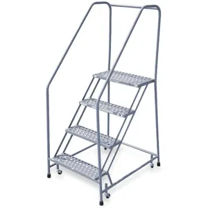 COTTERMAN 1204R2630A6E12B3C1P6 Rolling Ladder Welded Handrail Platform 40 Inch Height | AD2VQD 3UY23