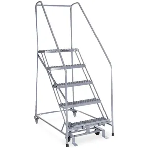 COTTERMAN 1205R2630A3E12B4C1P6 Rolling Ladder Welded Handrail Platform 50 Inch Height | AE2HYL 4XM56