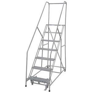 COTTERMAN 1207R2630A1E12B4C1P6 Rolling Ladder Welded Handrail Platform 70 Inch Height | AE2HYP 4XM59