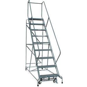 COTTERMAN 1209R2632A1E12B4C1P6 Rolling Ladder Assembled Handrail Platform 90 Inch Height | AB3HPB 1TGW9
