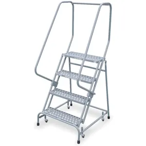 COTTERMAN 1504R2630A3E10B3C1P6 Rolling Ladder Unassembled Handrail Platform 40 Inch Height | AE3TYL 5FYU4