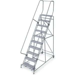 COTTERMAN 1509R2632A1E20B4C1P6 Rolling Ladder Unassembled Handrail Platform 90 Inch Height | AB6CDL 20Z223