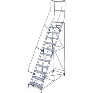 COTTERMAN 1512R2632A6E20B4C1P3 Rolling Ladder Unassembled Handrail Platform 120 Inch Height | AB6CCQ 20Z204