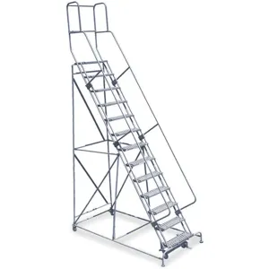 COTTERMAN 1713R2642A6E12B4W4C1P3 Rolling Ladder Handrail Platform 130 Inch Height | AB6CLE 20Z393