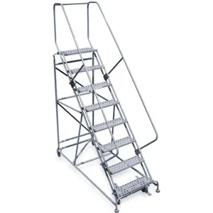 COTTERMAN 2609R2632A3E24B4W5C1P6 Rolling Ladder Handrail Platform 90 Inch Height | AB6CNT 20Z452