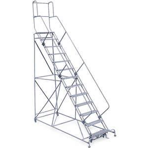 COTTERMAN 2613R2642A3E12B4W5C1P3 Rolling Ladder Unassembled Handrail Platform 130 Inch Height | AE3UBK 5FZA8