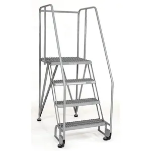 COTTERMAN 3STR26A3E20B8C1P6 Rolling Ladder Welded Handrail Platform 30 Inch Height | AC9CMN 3FME8