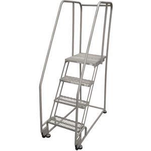 COTTERMAN 4TS26A1E10B8P6 Rolling Ladder Welded Handrail Platform 40 Inch Height | AB6CRR 20Z525