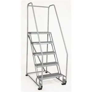 COTTERMAN 4TS26A3E10B8P6 Rolling Ladder Welded Handrail Platform 40 Inch Height | AB6CRW 20Z529