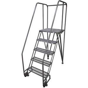 COTTERMAN 5STRA6E20C1P6 Rolling Ladder Welded Handrail Platform 50 Inch Height | AE9WKX 6MXV4