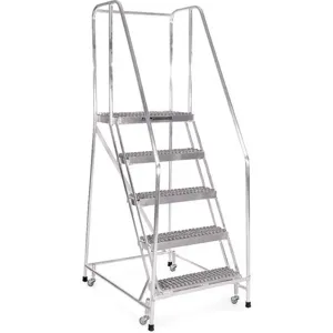 COTTERMAN A5R1822A3B3C50P6 Rolling Ladder Welded Handrail Platform 50 Inch Height | AC2GFD 2JYW8