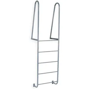 COTTERMAN D5WT C1 P6 Walk-thru Dock Ladder 5 Steps 96 In | AE2HZJ 4XM78