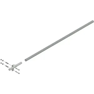 COTTERMAN GT1003-ST-KIT Track Section 3 feet Steel | AF9EWD 29WR39